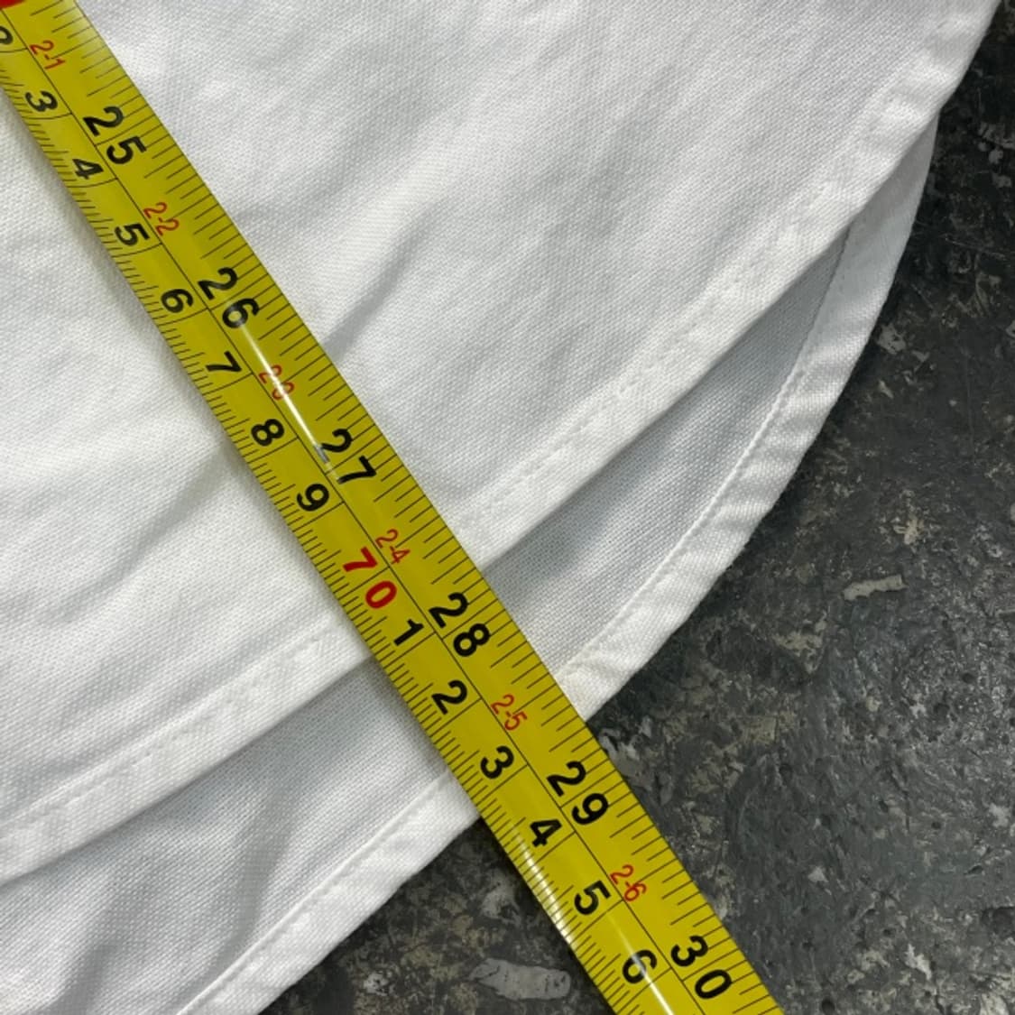 100 헤지스 차이나 화이트 셔츠 상품이미지7