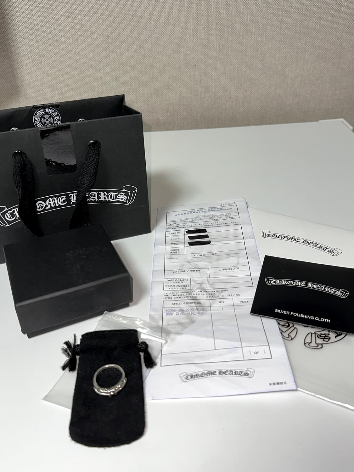 크롬하츠 베이비플로랄링 13호 상품이미지1