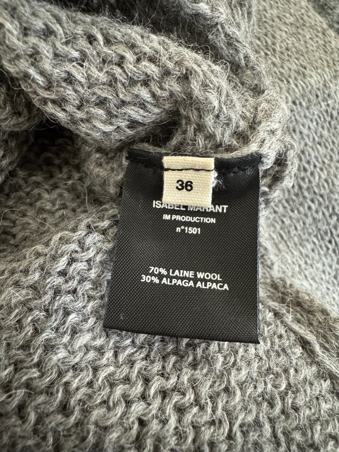 이자벨마랑 사이드 슬릿 니트 슬리브 상품이미지6