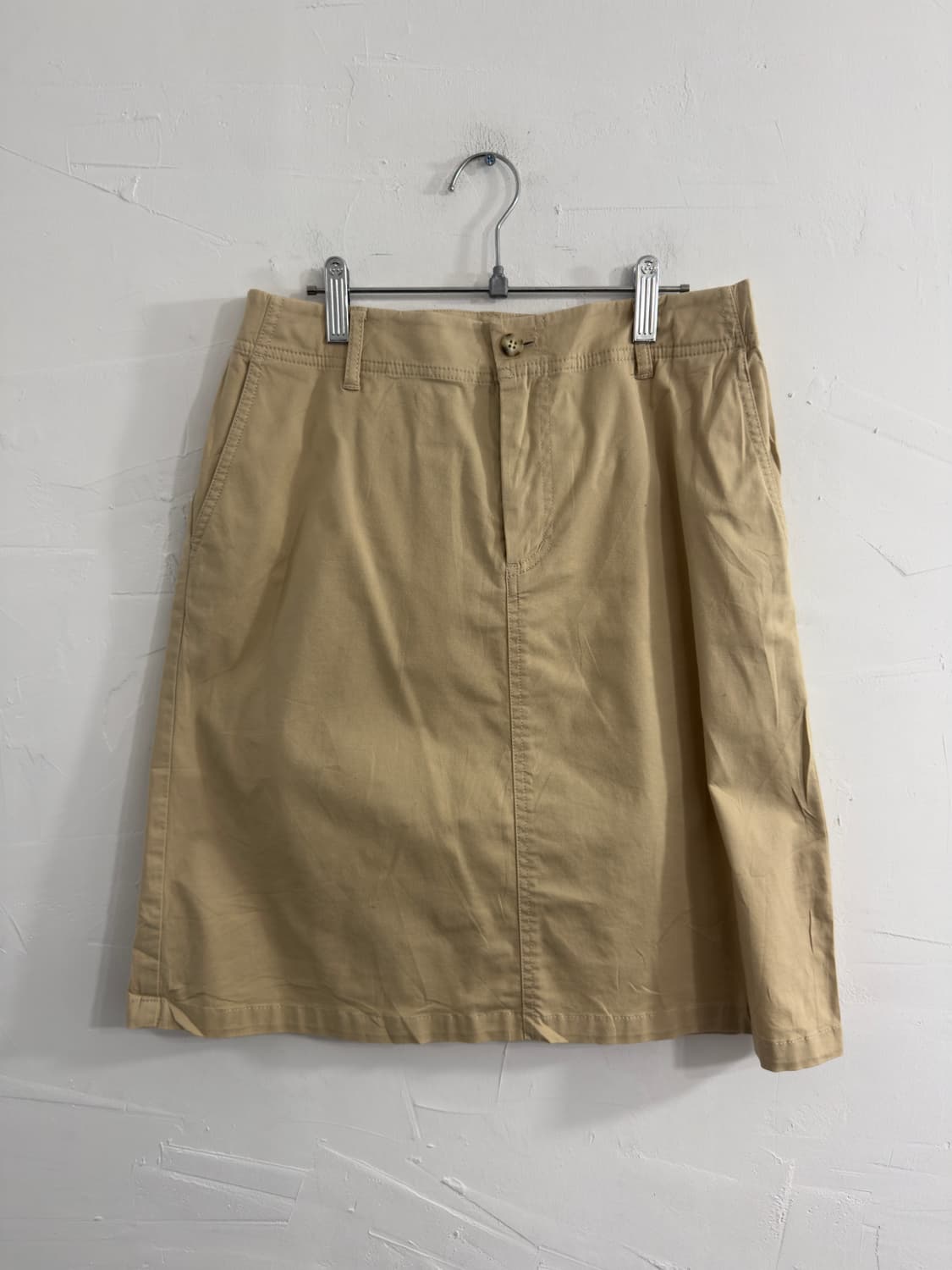 lacoste beige cotton midi skirt 상품이미지2