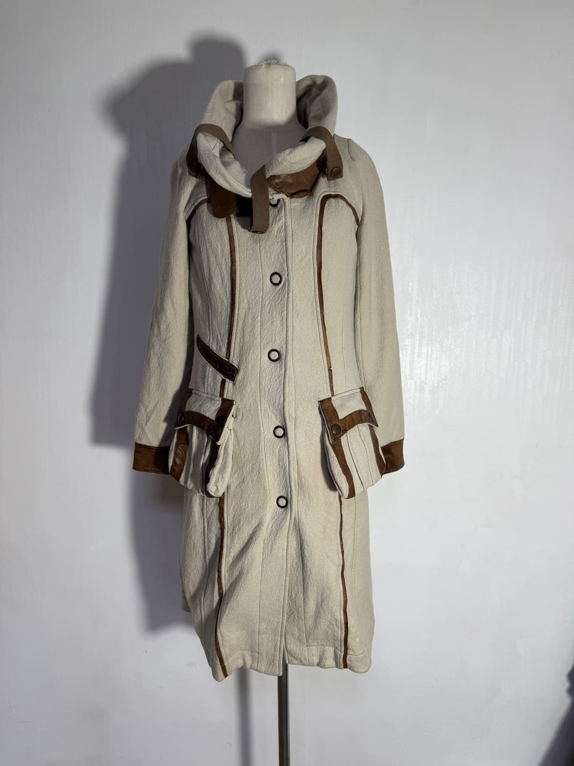 Luxxm 밀리터리 베이스 아방가르드 코트 하라주쿠 y2k lgb goa 상품이미지2