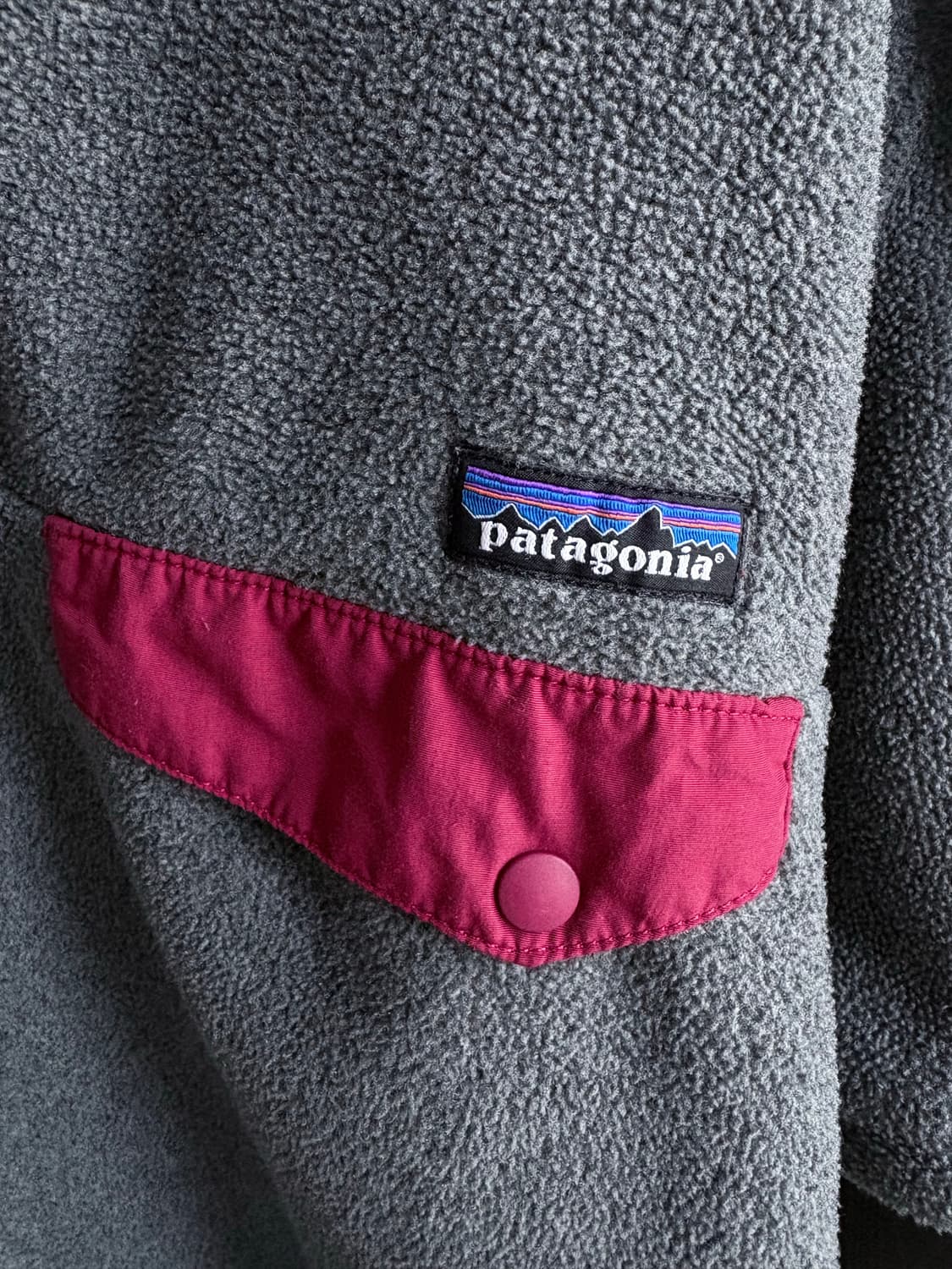 (L) 파타고니아 신칠라 그레이 (니켈) / 레드 상품이미지4