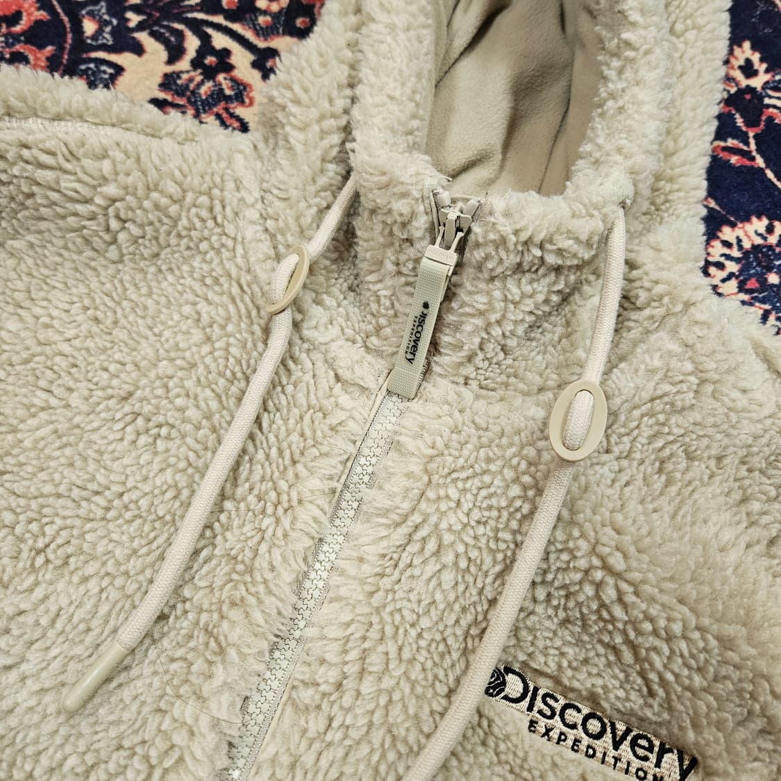 디스커버리 22FW 테크 플리스 후드 자켓 90size 상품이미지5