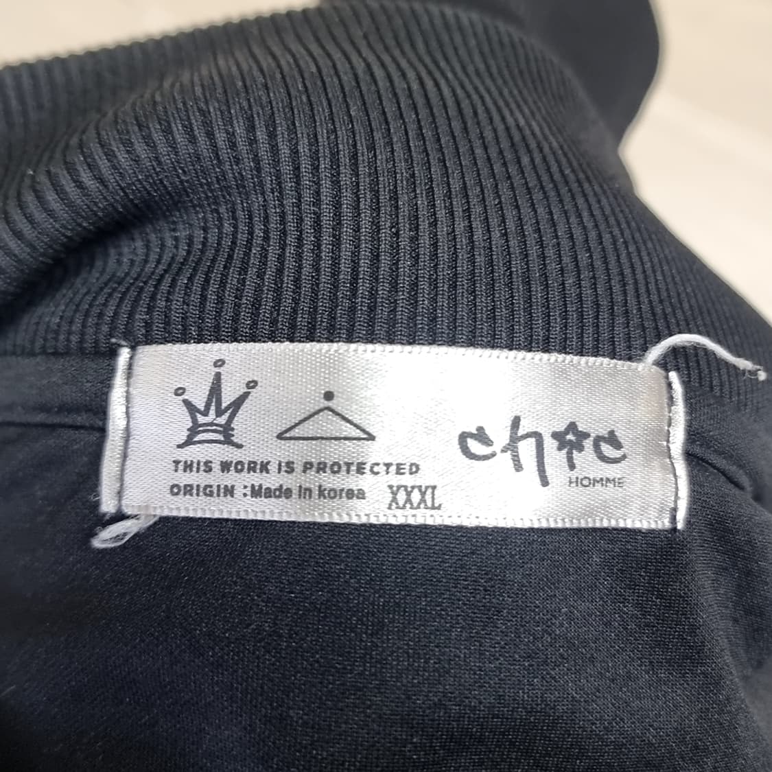 chic homme 의 슈쁘림 저지자켓(free) 상품이미지2