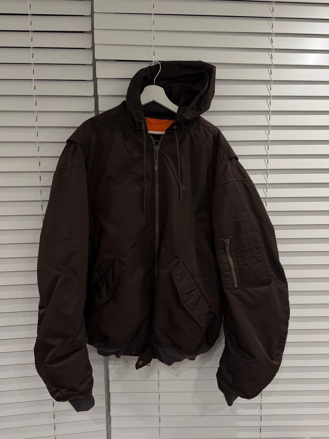 발렌시아가 3b 후드 봄버 상품이미지5