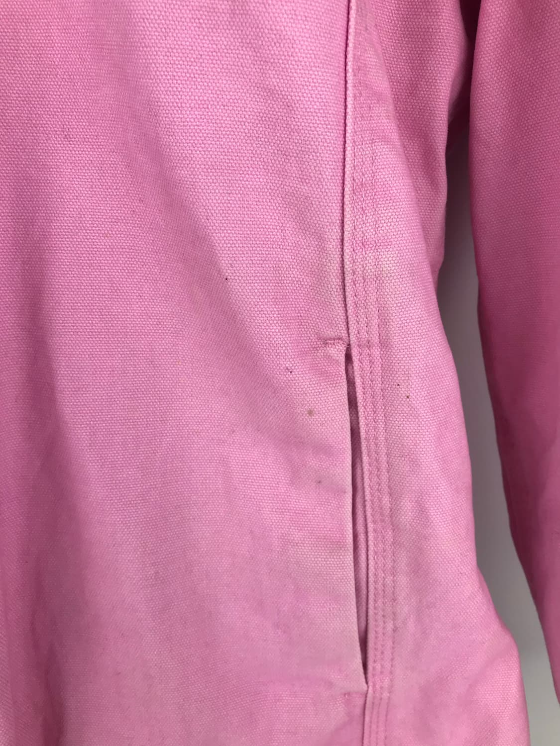 핑크 후드 워크자켓 후리스 후드집업 연핑크 딸기우유색 빈티지 대대장급점퍼 상품이미지7