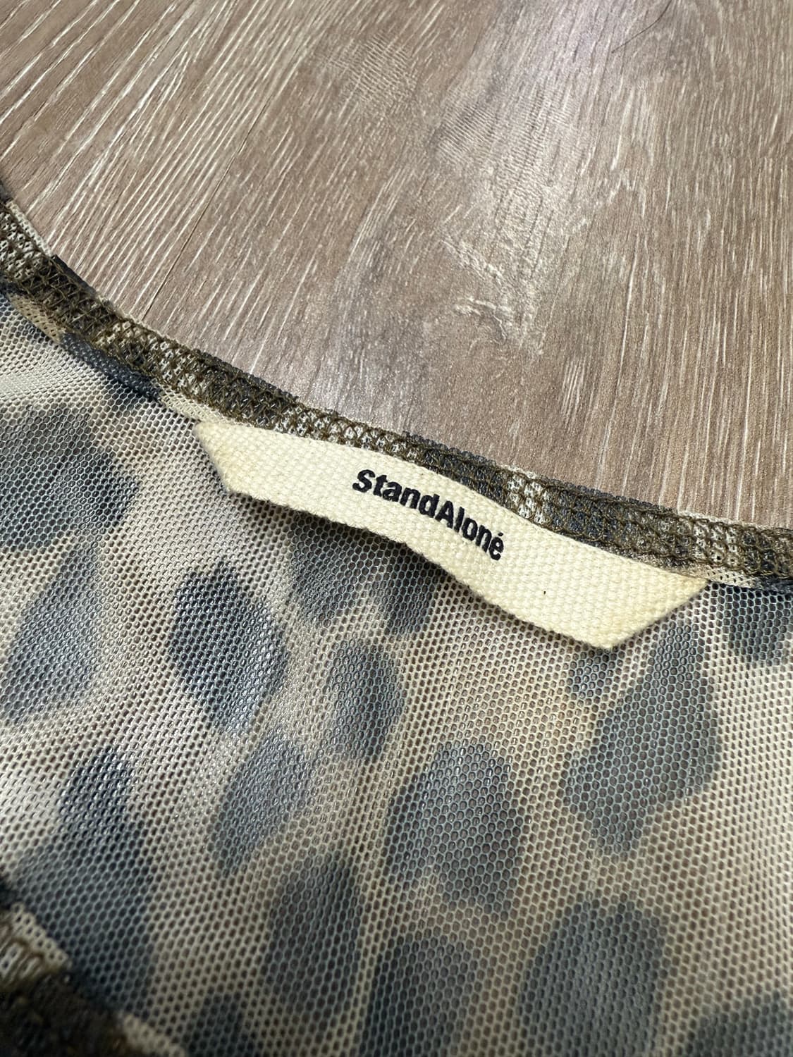 Standalone 스탠드얼론 레오파드 레이어드 롱슬리브 상품이미지2