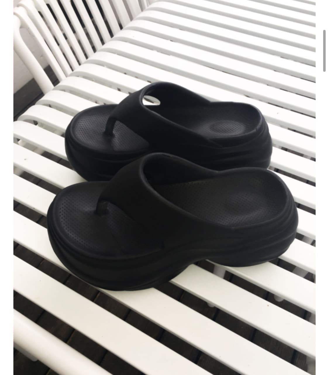 이즈이즈 Platform slippers s 상품이미지1