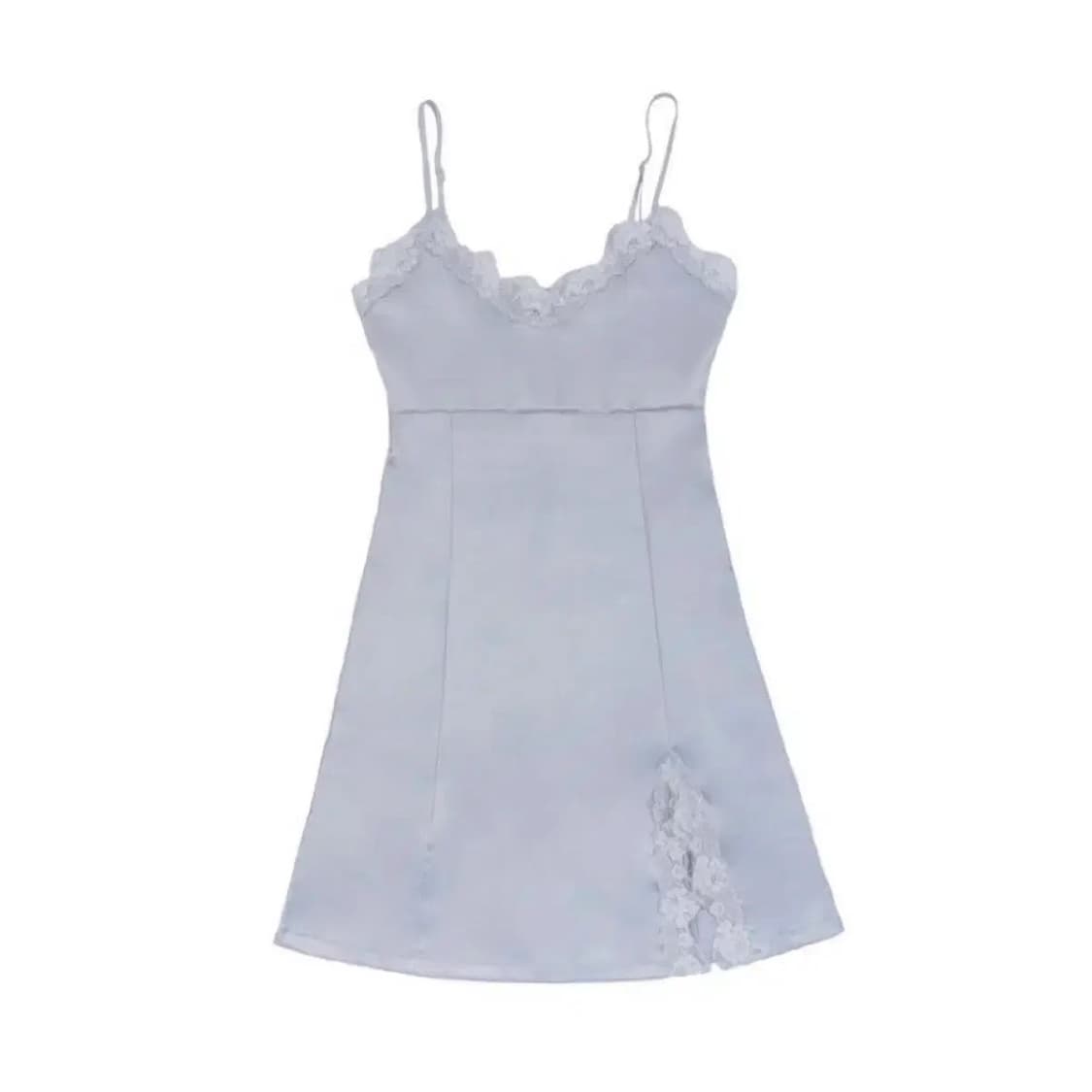 스윔시티 실키 원피스 실버 그레이 상품이미지1