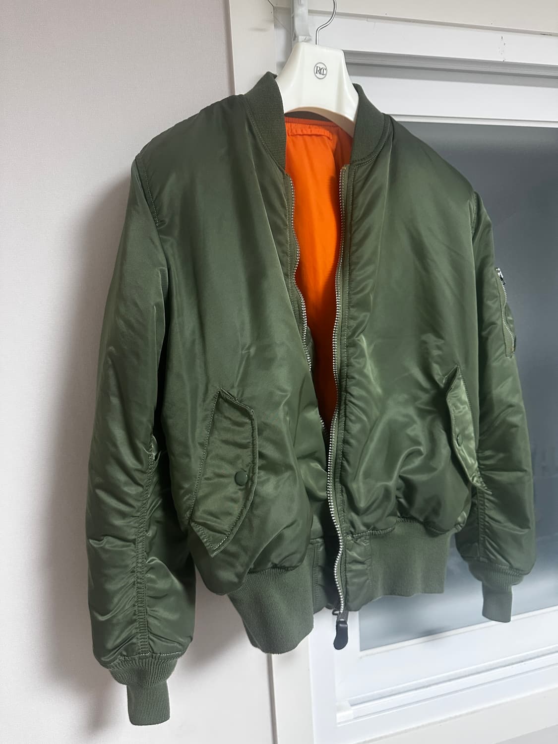 알파인더스트리 ma-1 L 팝니다. 상품이미지2