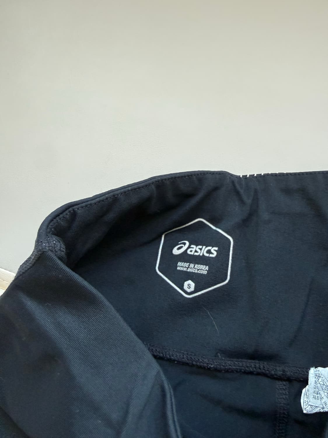 [택포] 아식스 여성 6-7부 레깅스 S 블랙 운동복 요가 헬스 필라테스 상품이미지3