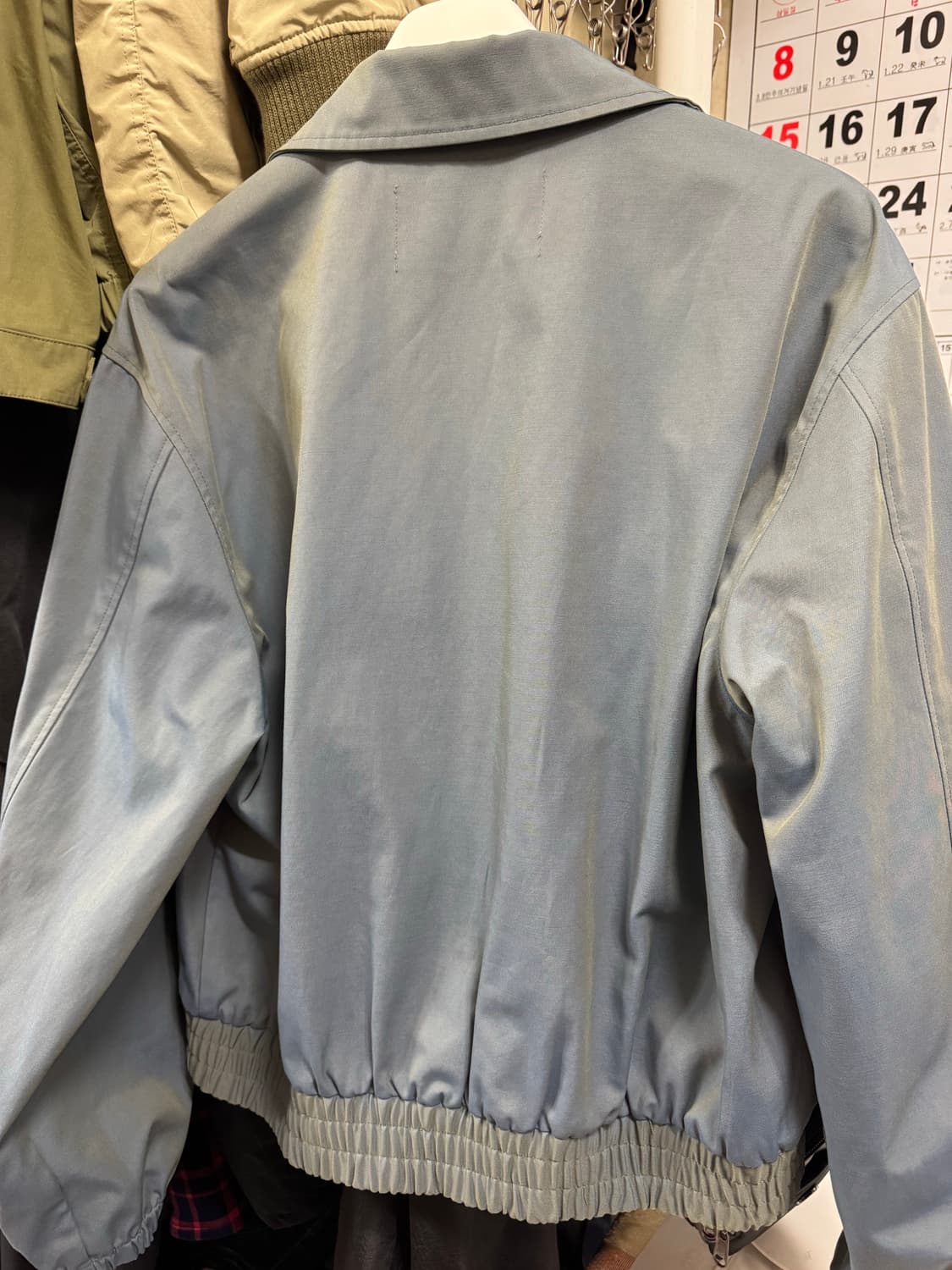 세터 투톤 블루종 상품이미지3