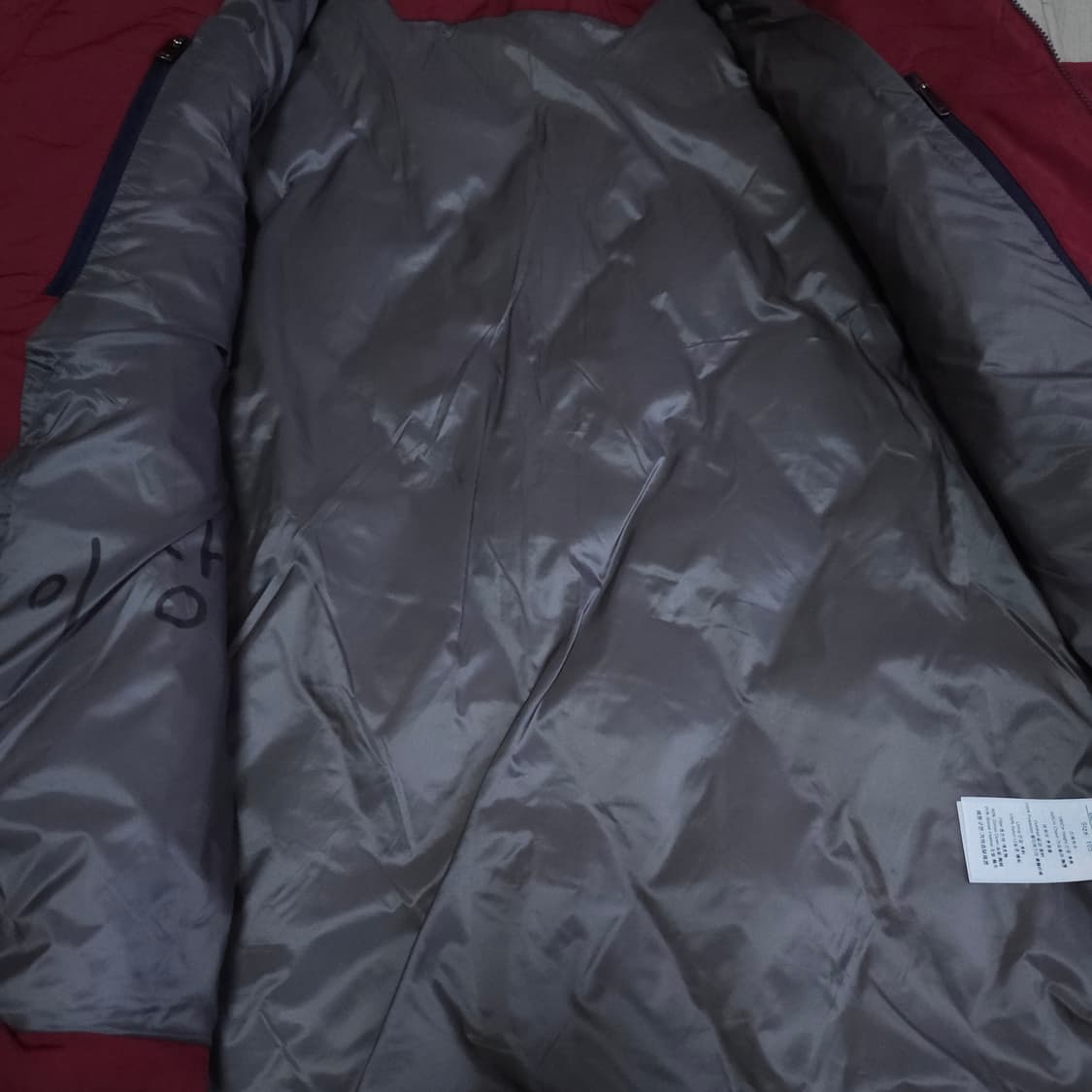 루이까스텔 구스다운경량패딩잠바 100-105 골프웨어점퍼 상품이미지8