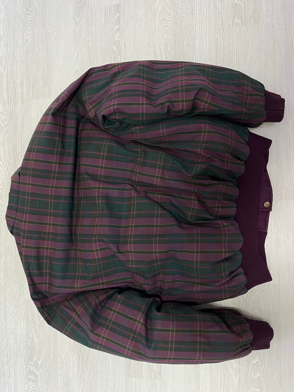 라코스테 빈티지 양면패딩 L 상품이미지9