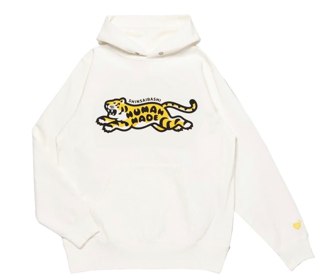 L)휴먼메이드 신사이바시 한정 후드티  상품이미지1