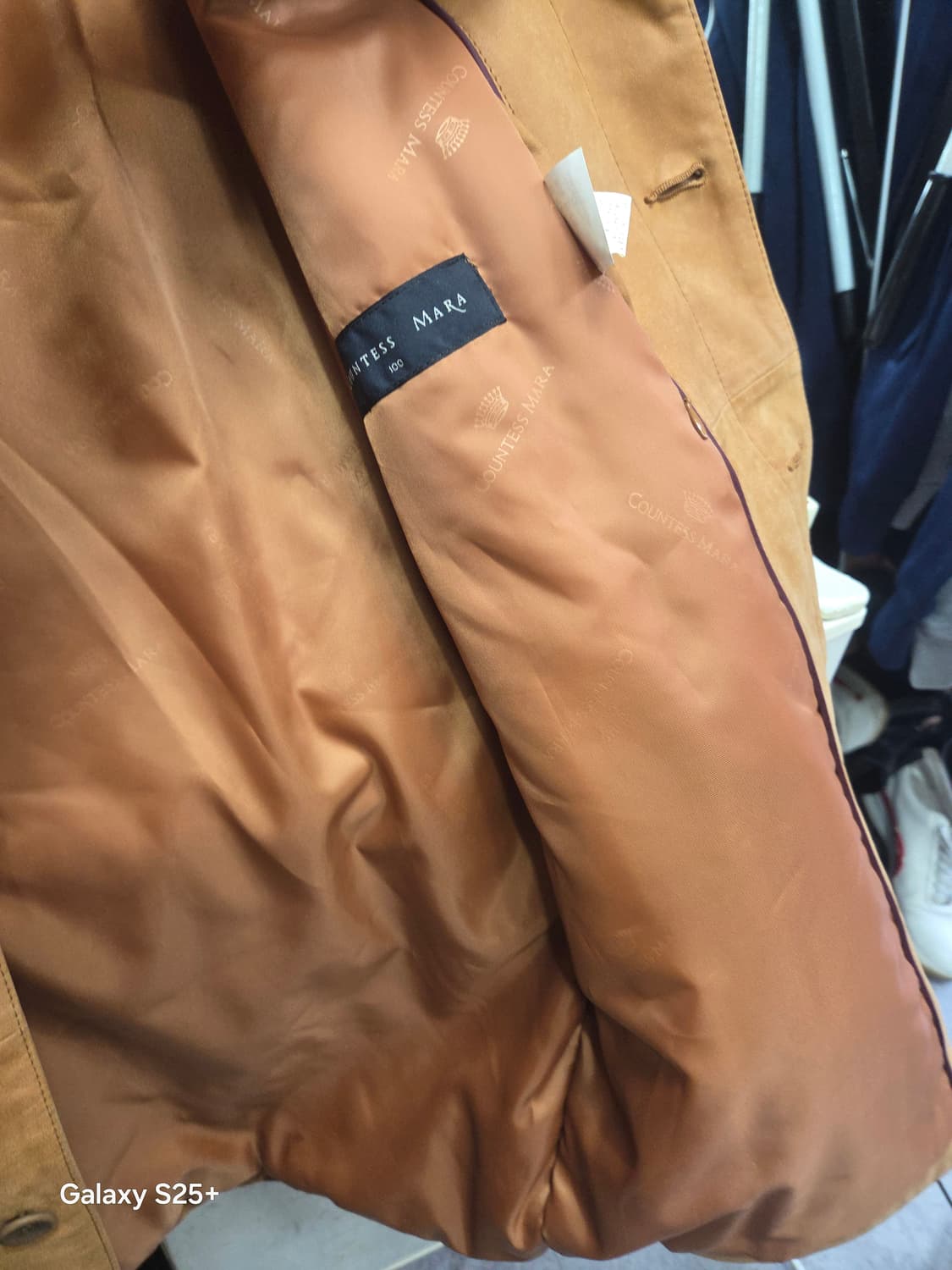 카운테스  마라  송아지  가죽 자켓 상품이미지5