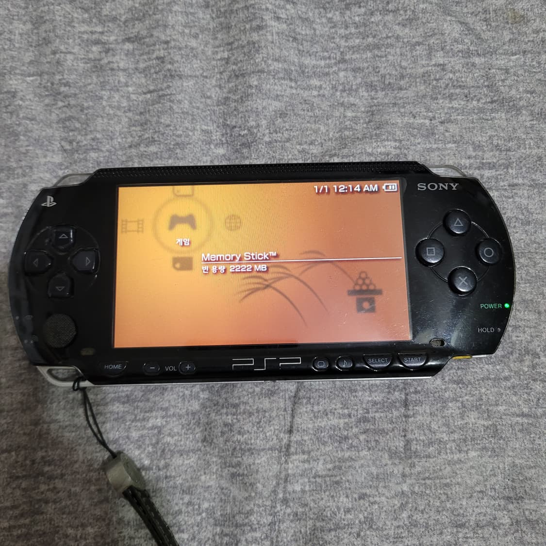 PSP 1005번 블랙 색상 게임기 상품이미지5