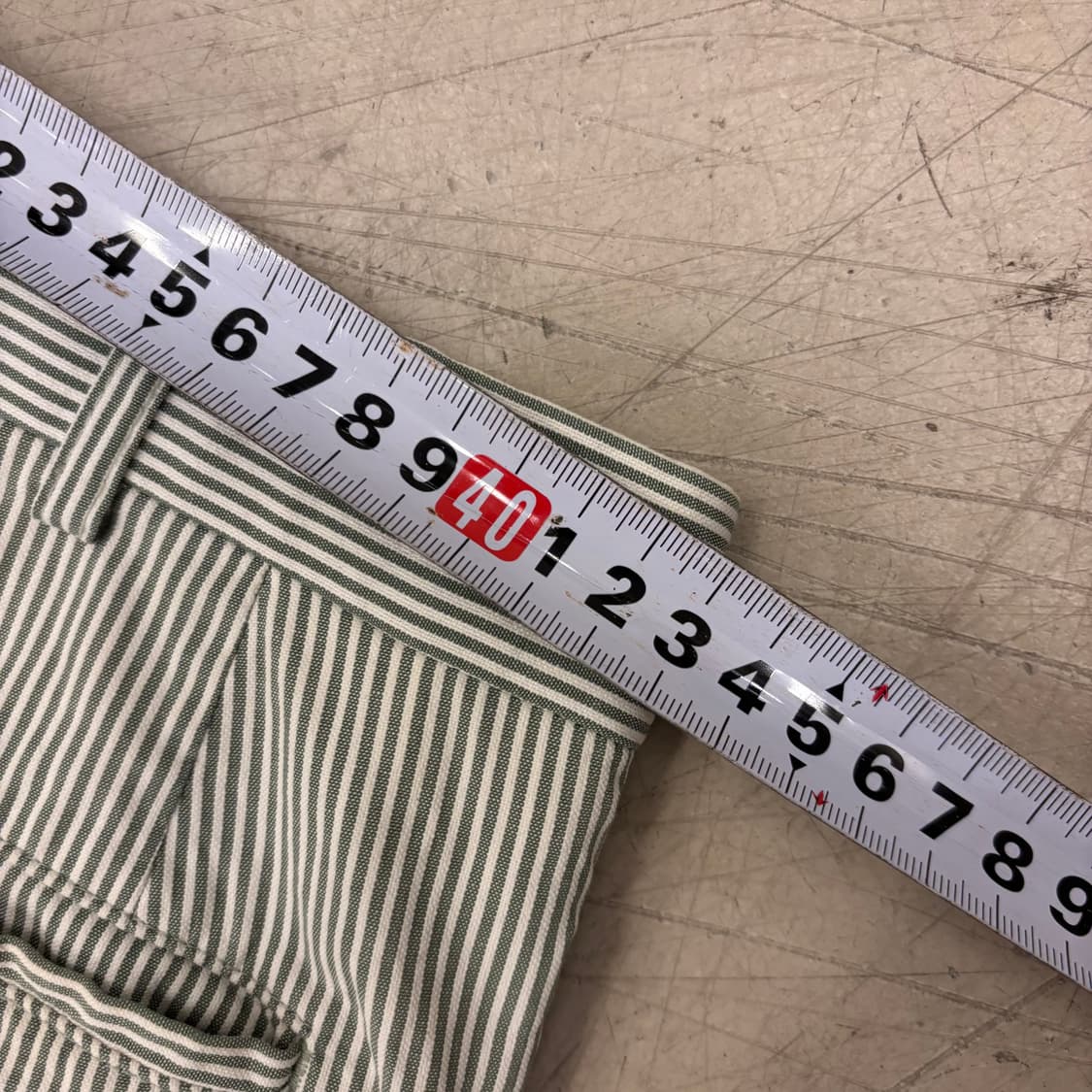 라코스테 스트라이프 스몰로고 코튼 팬츠 상품이미지6