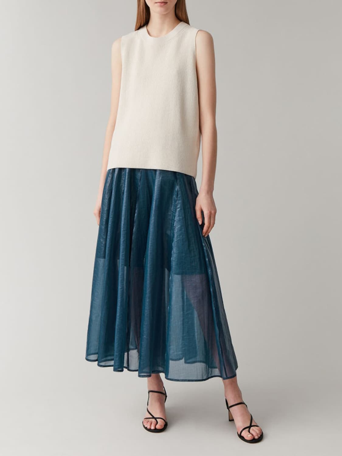 COS sheer skirt 상품이미지4
