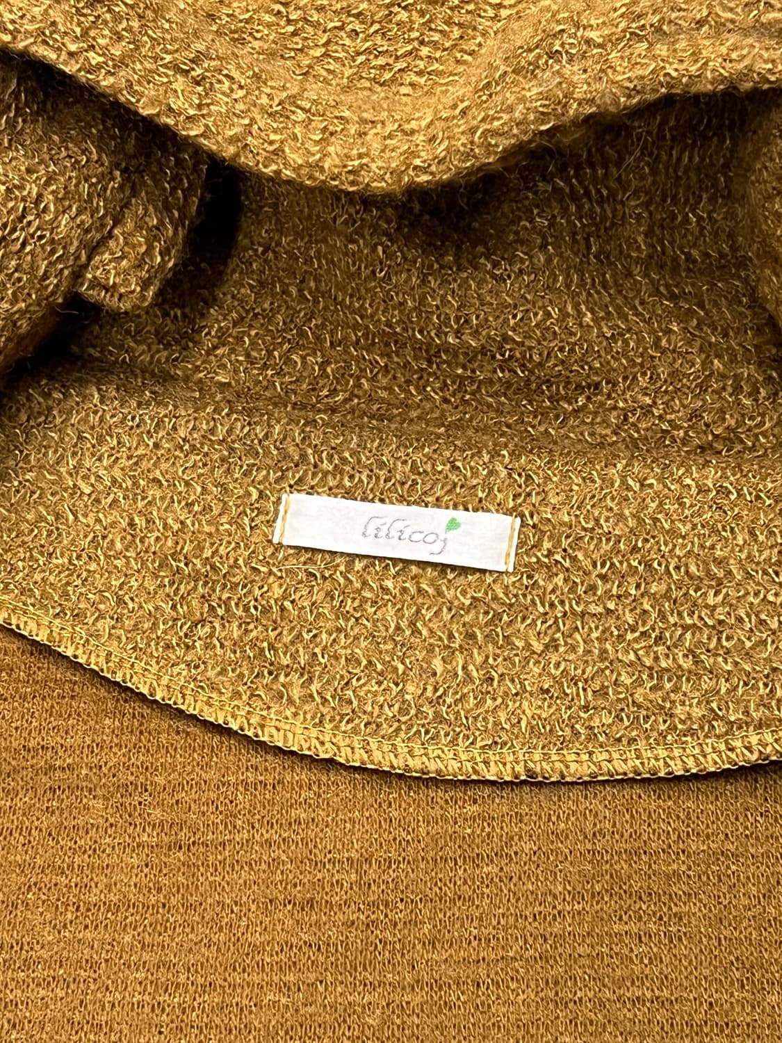 아크릴 울 후드 망토 집업 상품이미지6