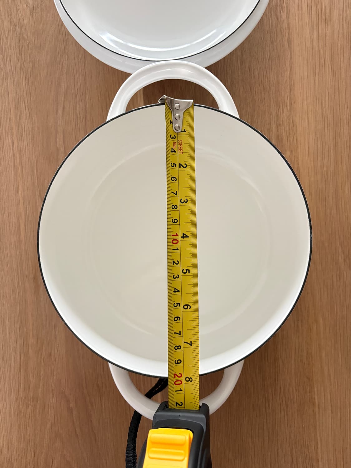 일본 노다호로 LUKE 양수냄비 20cm 화이트 상품이미지4