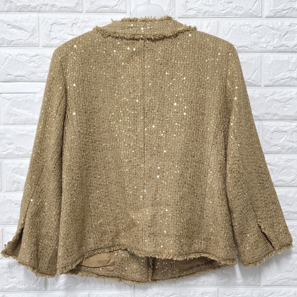 택포) M 마이클코어스 트위드 자켓  상품이미지4