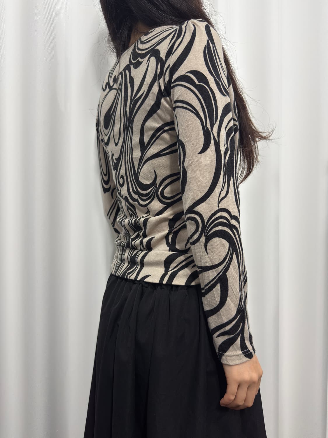 oriental layered top 상품이미지3