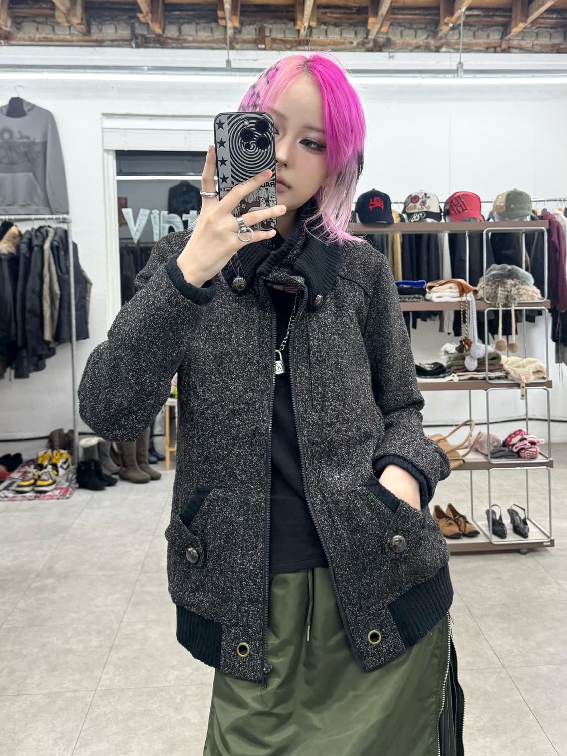 Soul Of Freedom 하이넥 자켓 상품이미지2