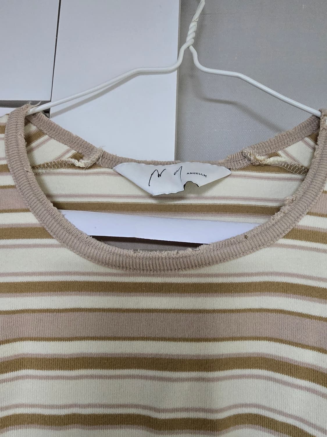 안셀름 스트라이프 반팔티셔츠 1사이즈(100) 상품이미지2