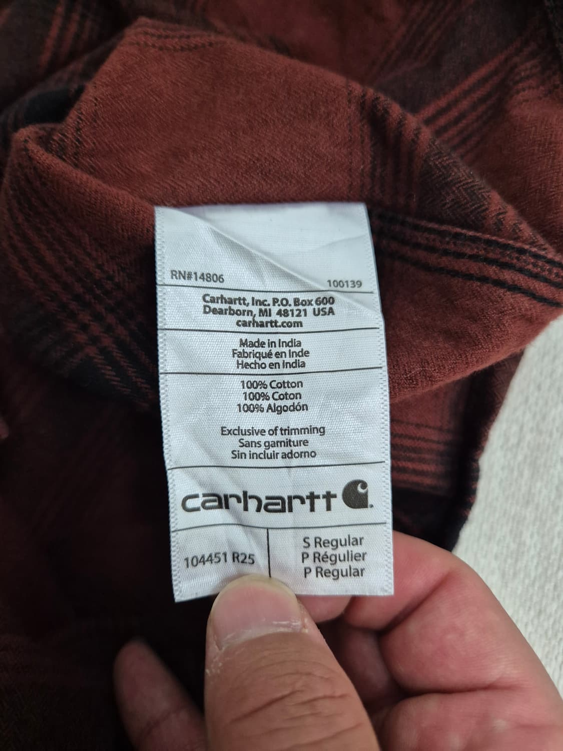 칼하트 셔츠 상품이미지6