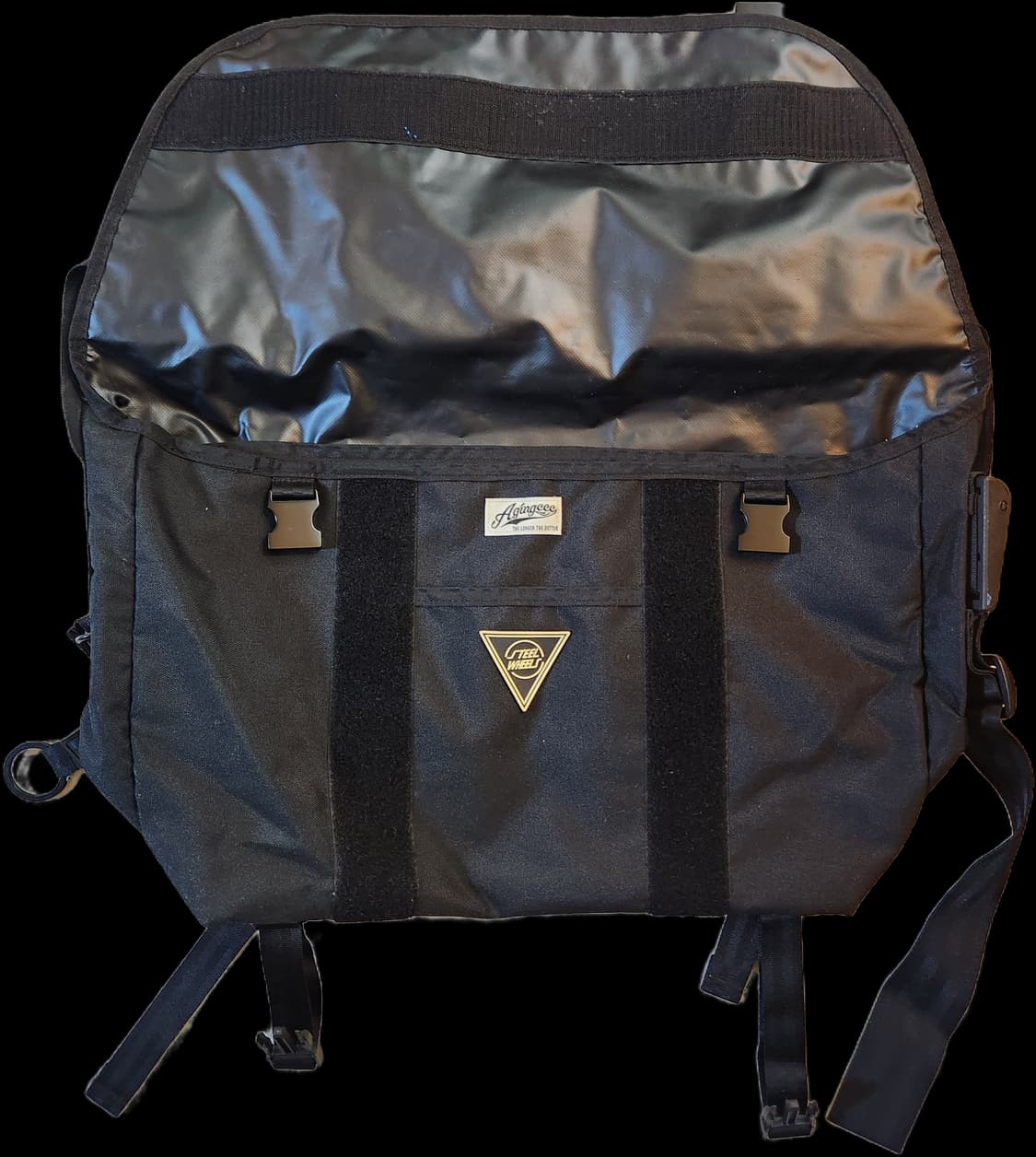 스틸휠즈x에이징ccc테크니컬메시저백/포터/블라인드파일즈/에센스룸/블랙아웃 상품이미지7