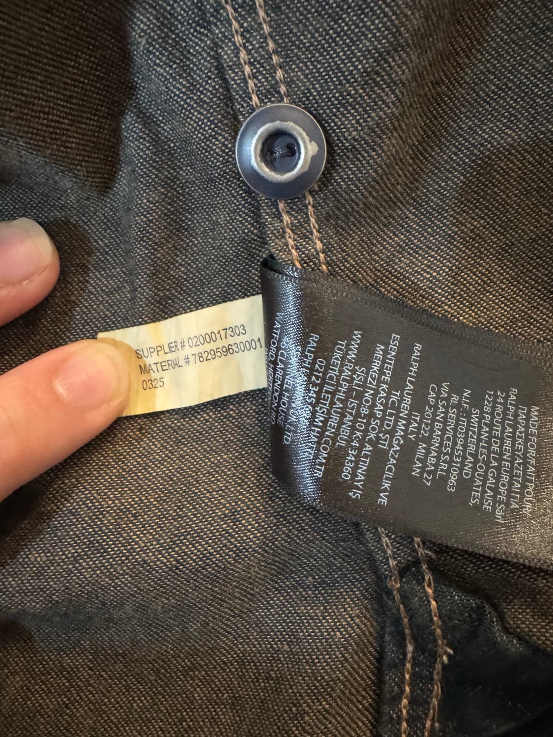 RRL 더블알엘 인디고 워크셔츠 lot.381 상품이미지5