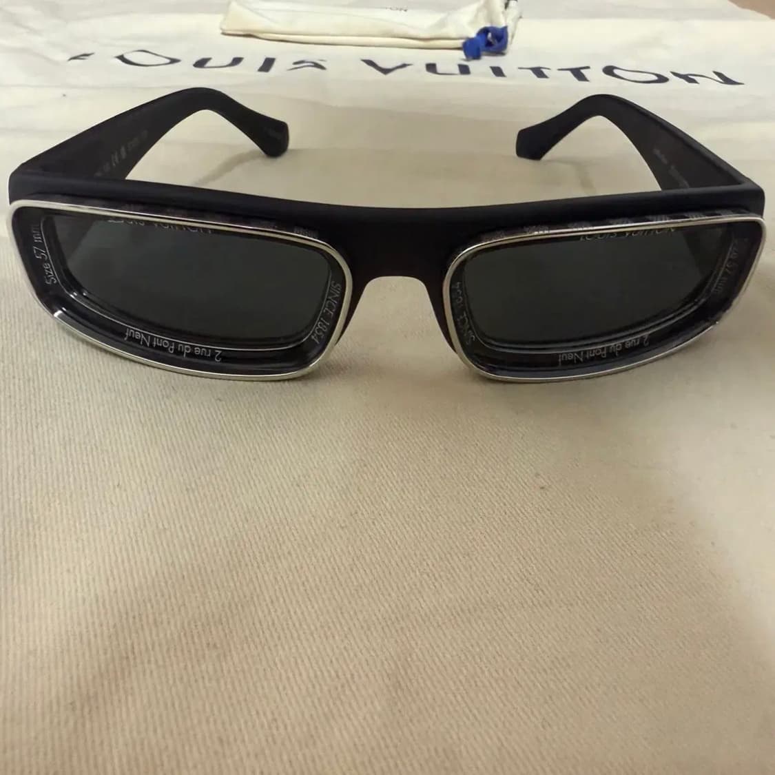 LV 수퍼비전 스퀘어 로우 선글라스 상품이미지4