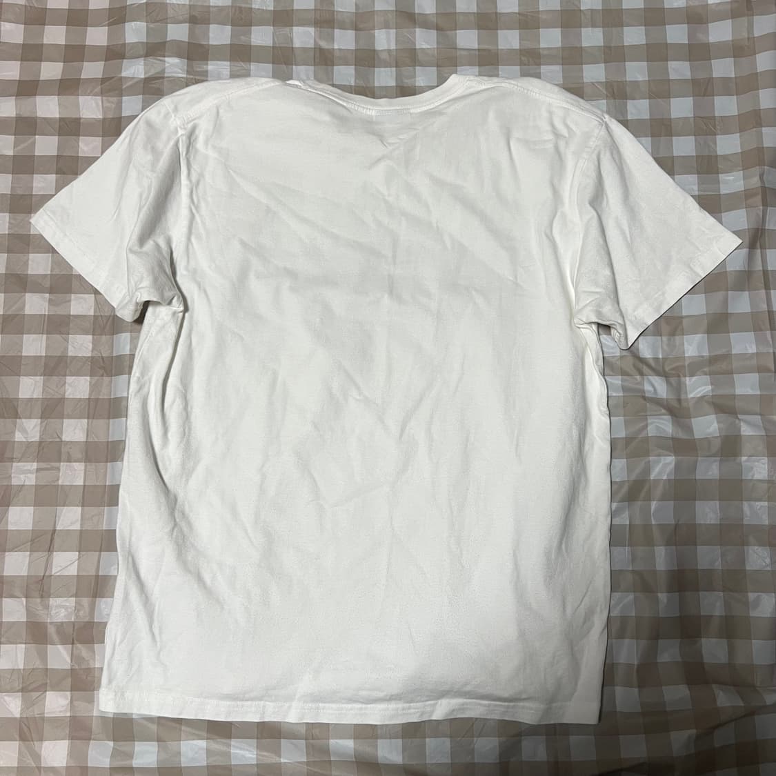 나이스고스트클럽 반팔 화이트 M 반팔티 셔츠 별 프린팅 공용 95 상품이미지3