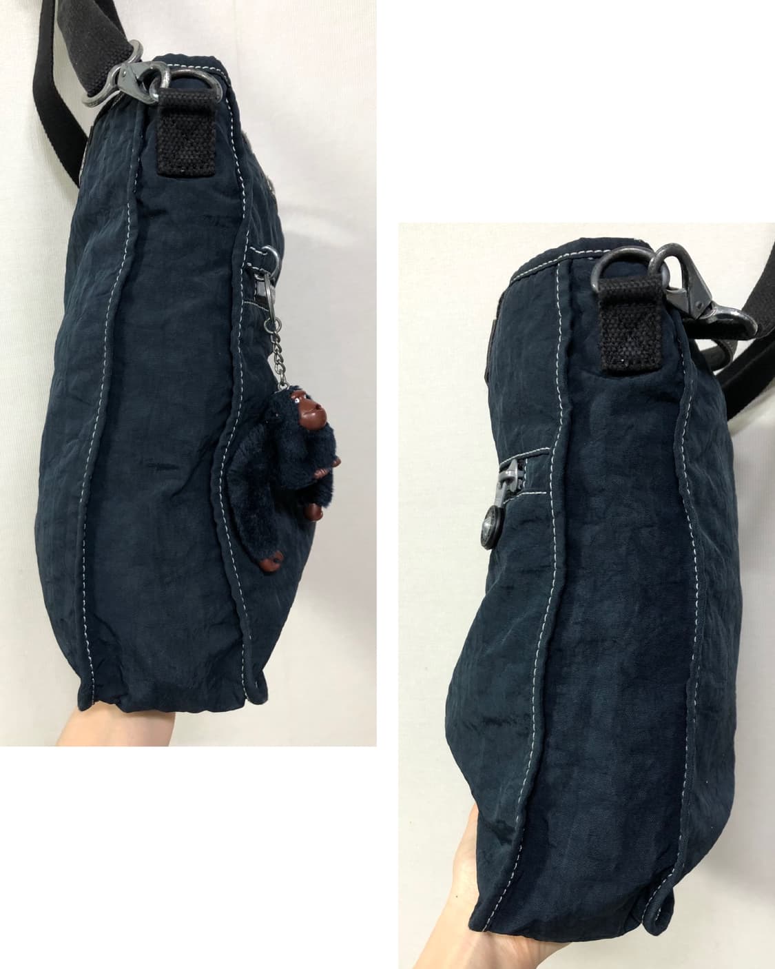 키플링 4포켓 사각 크로스백 토트백 서류가방 보조가방 _ 네이비 상품이미지2