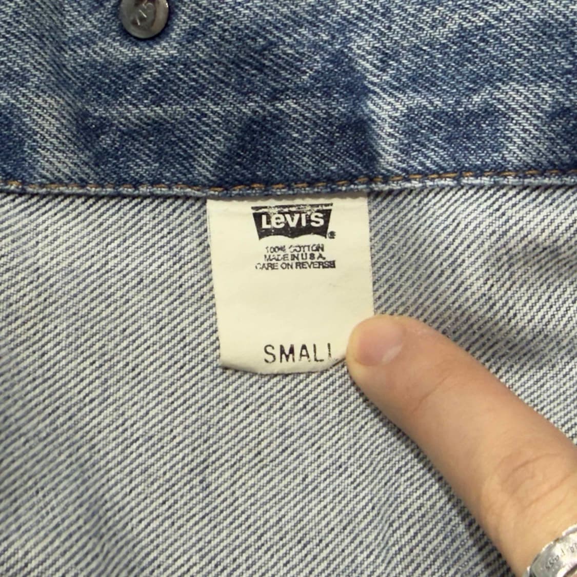 90s 리바이스 데님 자켓 70507-0389 상품이미지6