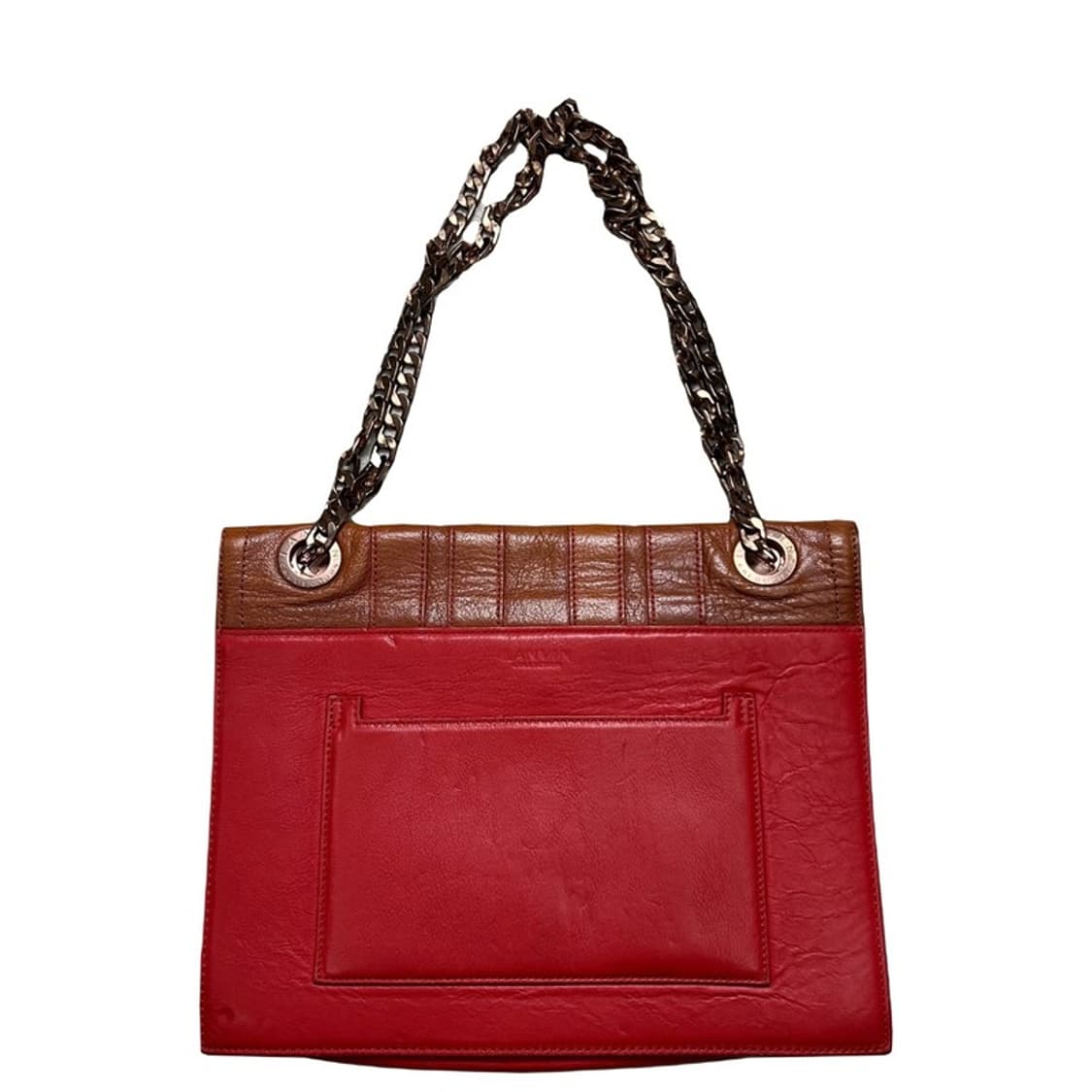 랑방 컬렉션 체인 숄더백 레드/브라운 상품이미지10