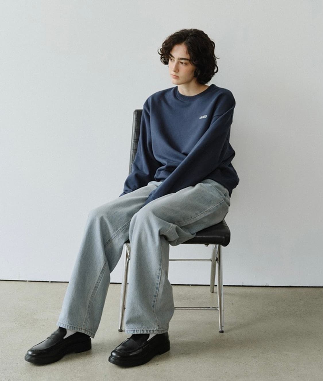 URAGO 유라고 Washed denim 워시드 루즈 데님 팬츠 청바지 상품이미지4