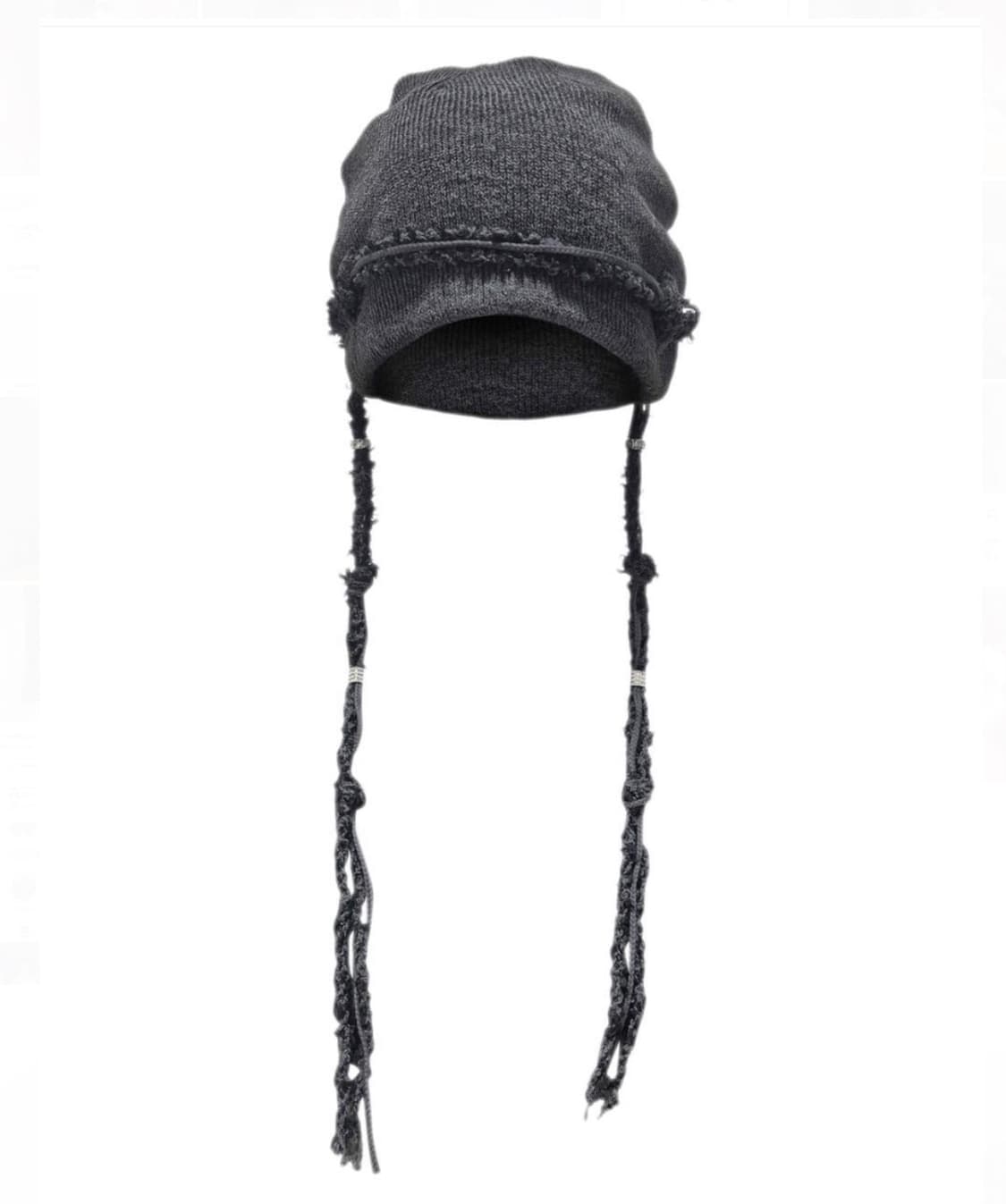 Jungdo KNIT BRAID BEANIE CHARCOAL 상품이미지1