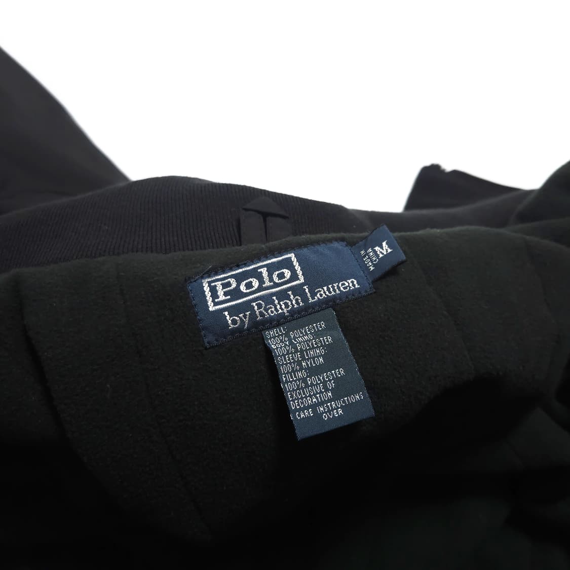 폴로 랄프로렌 폴리쉘 페리 기모 점퍼 자켓 블랙 상품이미지7
