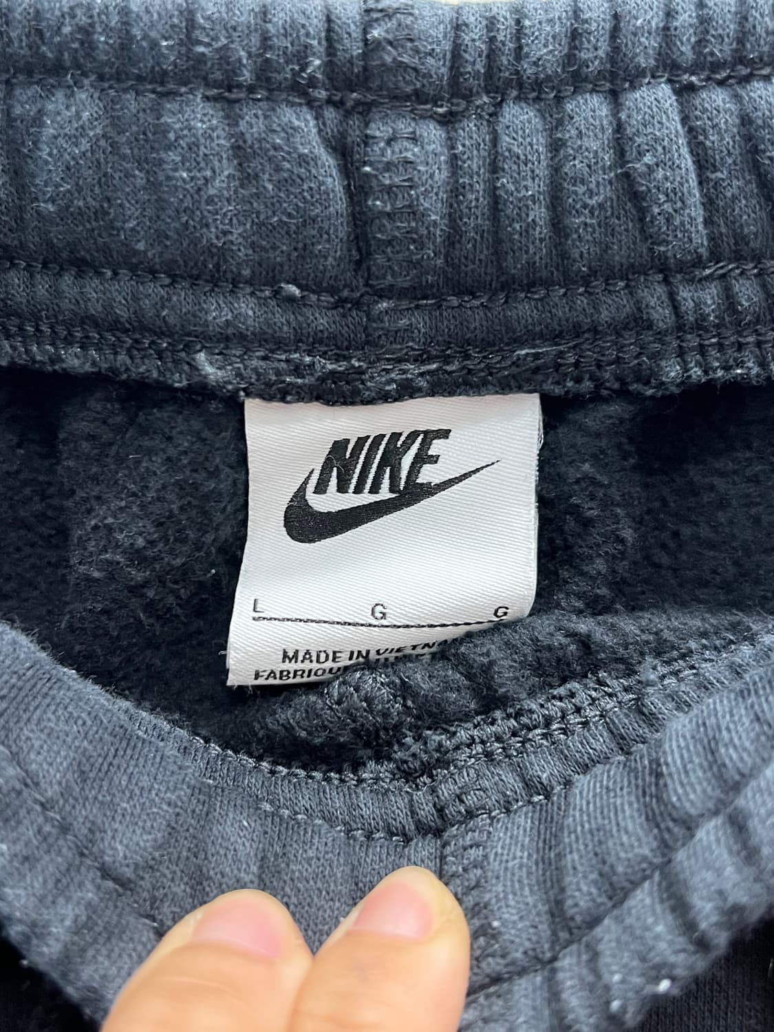 (L) 나이키 클럽 플리스 커프 조거 기모 팬츠 상품이미지5