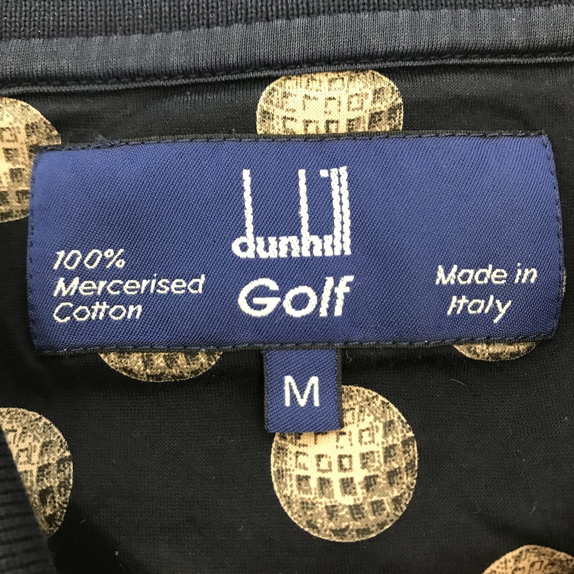 던힐 DUNHILL 이태리 패턴 카라티 [해외M] 상품이미지4