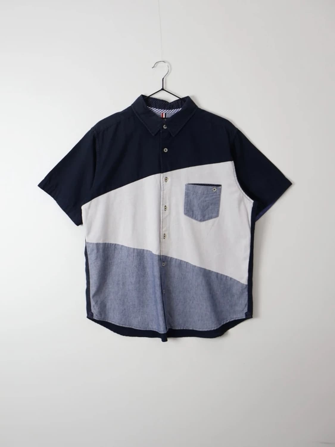 Beams Heart Color Block Shirt 상품이미지3
