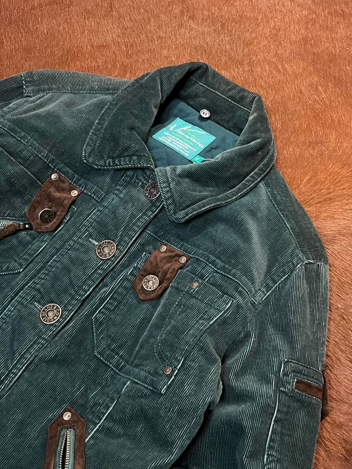 코듀로이 포켓 디테일 빈티지 자켓 상품이미지4