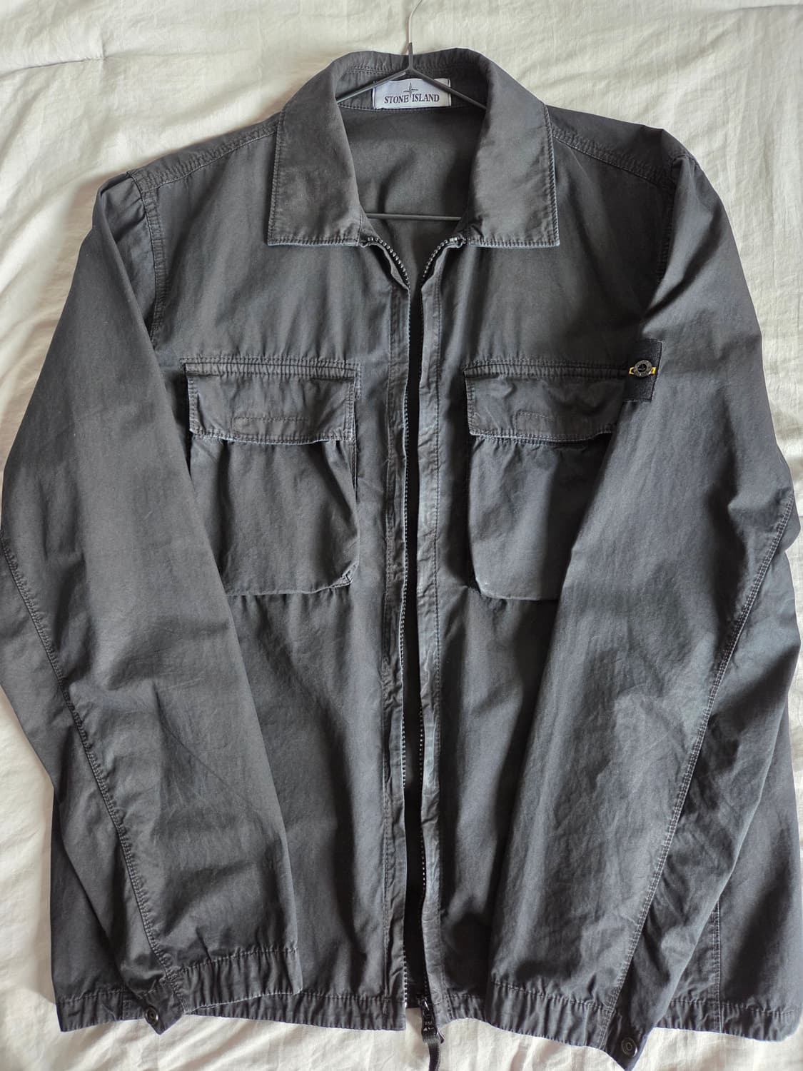 스톤아일랜드 114WN 22SS 올드이펙트 오버셔츠 상품이미지1