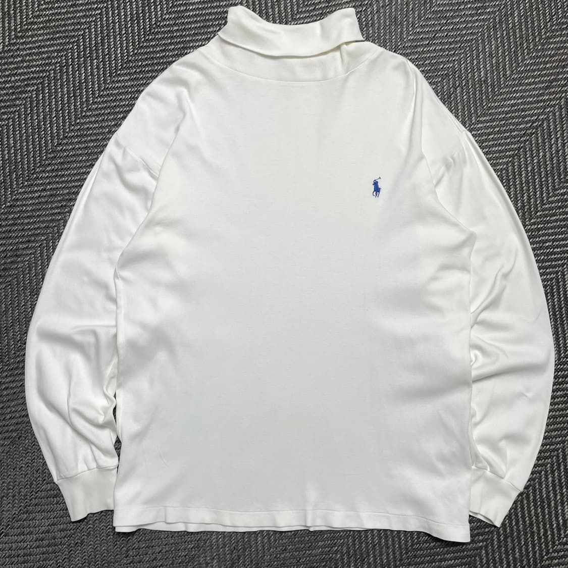 폴로 랄프로렌 포니 터틀넥 긴팔 티셔츠 화이트y 5096 상품이미지2