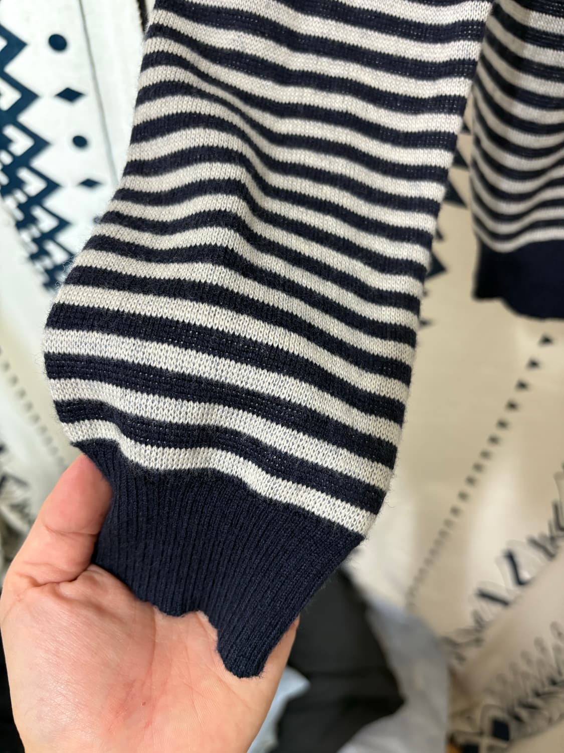 jw앤더슨 / Merino Striped Sweater 상품이미지6