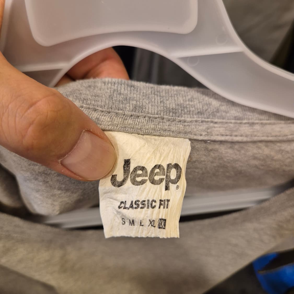2XL. JEEP 그레이 반팔티셔츠  상품이미지3