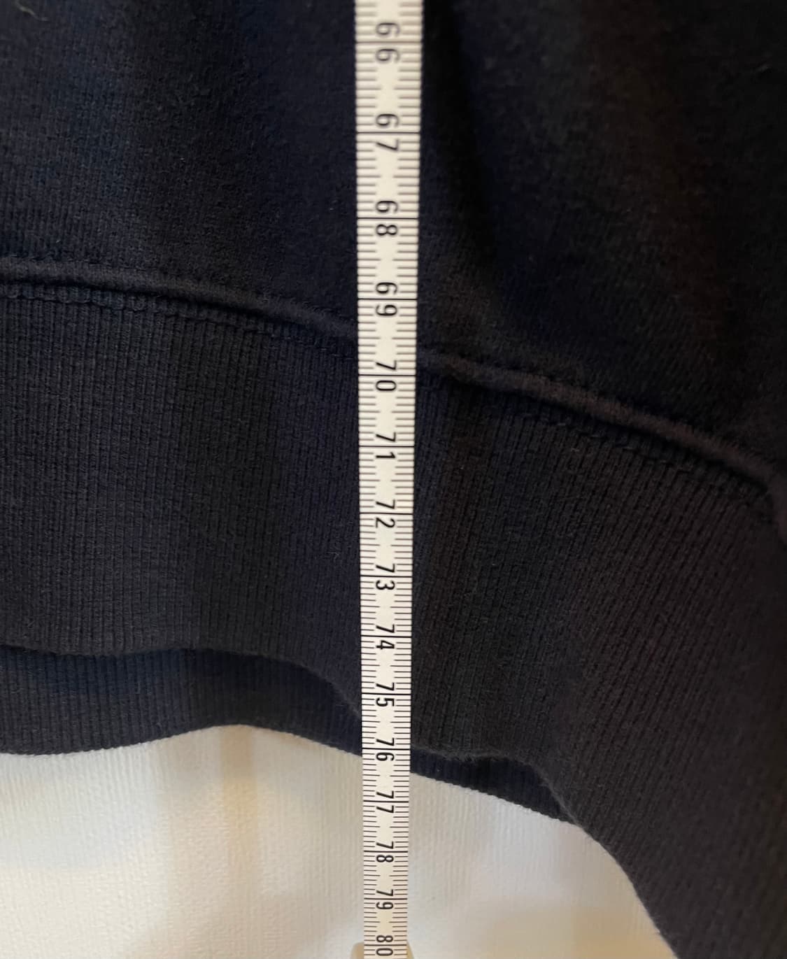 ami 아미 스몰하트 맨투맨 XL 네이비:) 면100% 상품이미지10