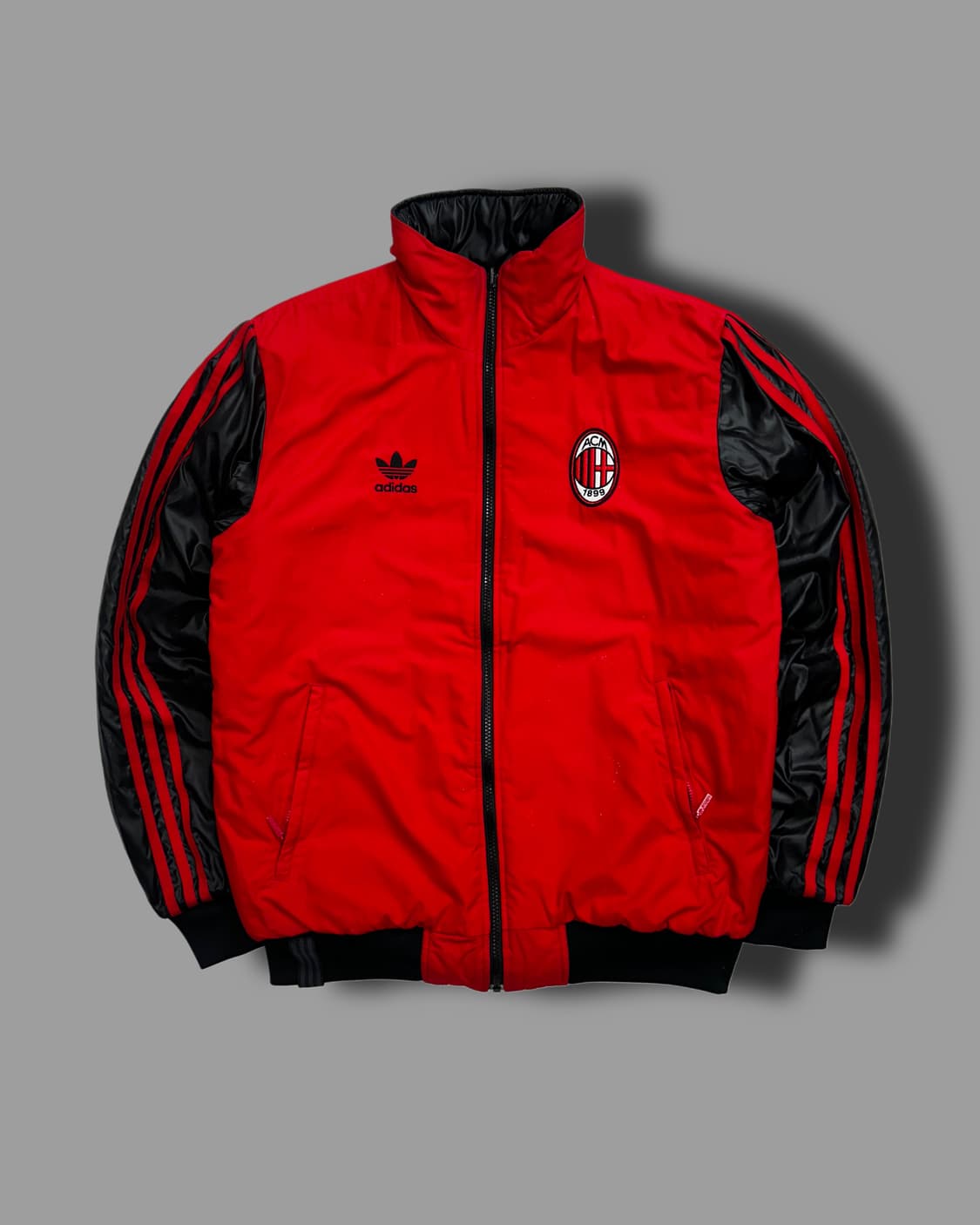 아디다스 00s AC 밀란 리버시블 경량 패딩 L 상품이미지8